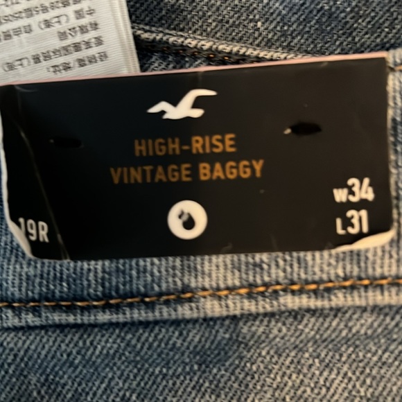 🆕 Hollister High Rise Vintage Baggy Jeans - NWT - Picture 9 of 12